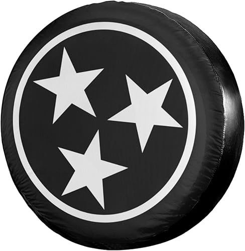 Miniatura 8 de Delerain Fundas de neumático de repuesto para vehículos recreativos, remolques, SUV, camiones y muchos vehículos, protector solar impermeable (15