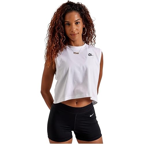 Nike Women's Club Sleeveless Cropped Top