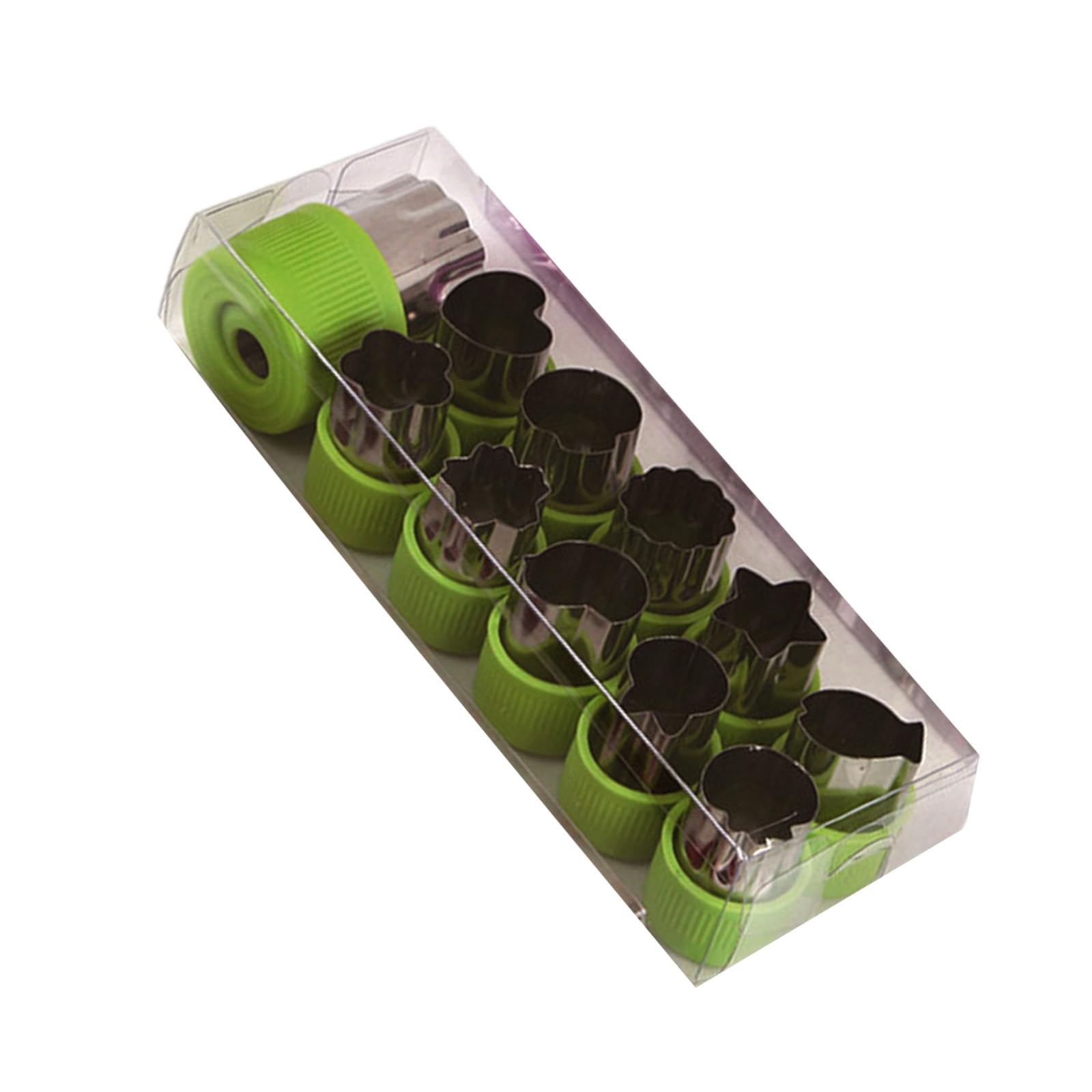 Xjdzineq 12 Pack Biscuit Molds Baking Accessories Various Shape Cookie Biscuit Molding Supplies Perfect for Multipurpose Dessert Decorator