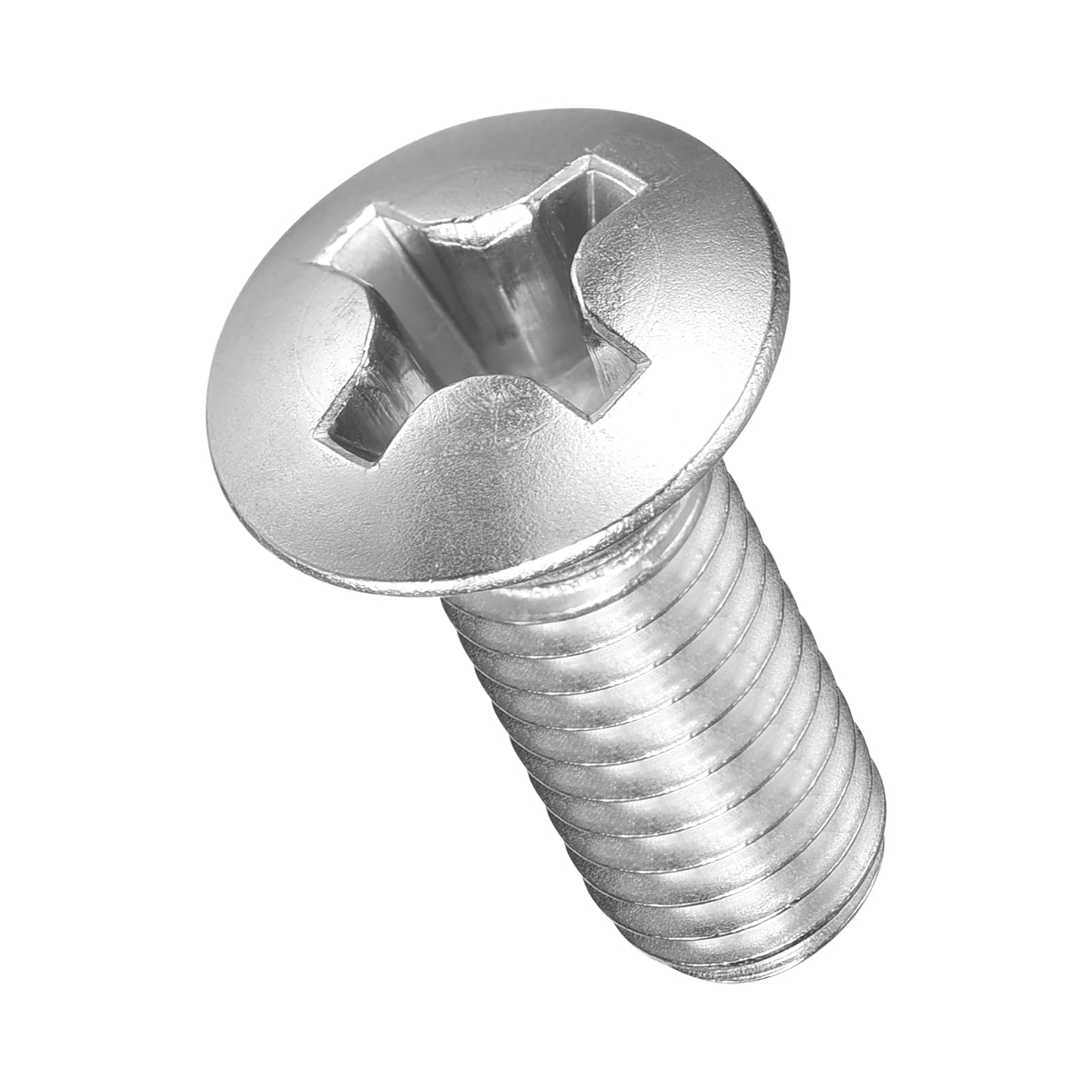METALLIXITY Phillips Cross Recessed Countersunk Head Screws Bolts (M6-1x16) 30Pcs
