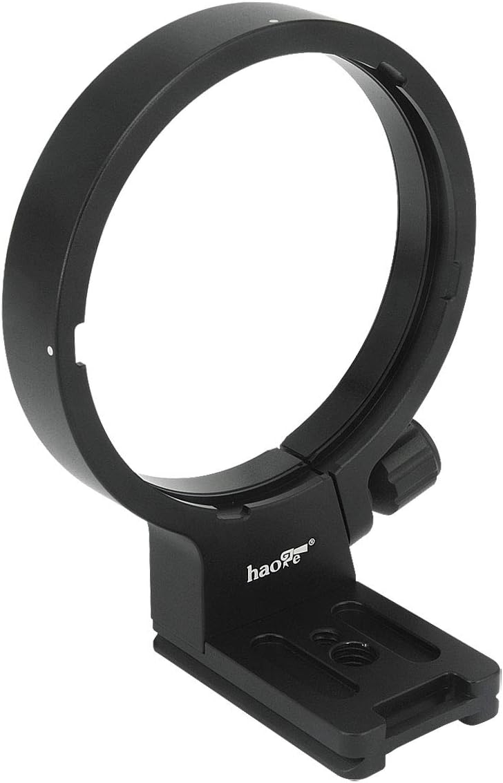 Haoge Lens Collar Foot Tripod Mount Ring Socket for Sigma 50-500mm f4.5-6.3, 50-500mm F4-6.3, 80-400mm F4.5-5.6 EX, 120-300mm F2.8 EX, 120-400mm F4.5-5.6, 150-500mm F5-6.3 Built-in Arca Plate TS-31