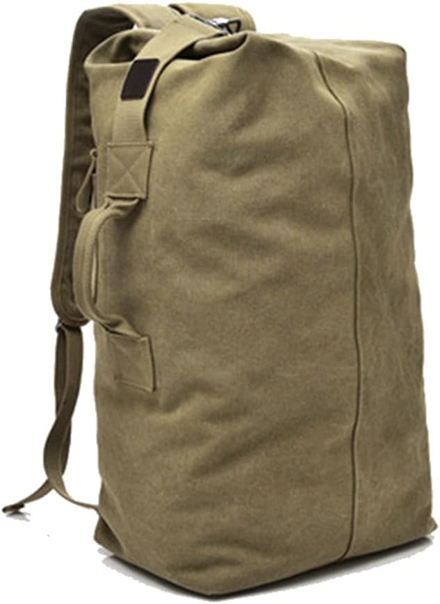 Groe Kapazitt Reisen Klettern Bag Tactical Military Rucksack Frauen Armee Taschen Leinwand Eimer Tasche Schulter Sporttasche