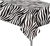 Vista 60 de CC HOME 1 Pack Train Plastic Tablecloth 54 x 87 Inch Long Rectangular Table Cover for Buffet,Birthday Party Holiday Dinner,Picnic or Tablecloth for