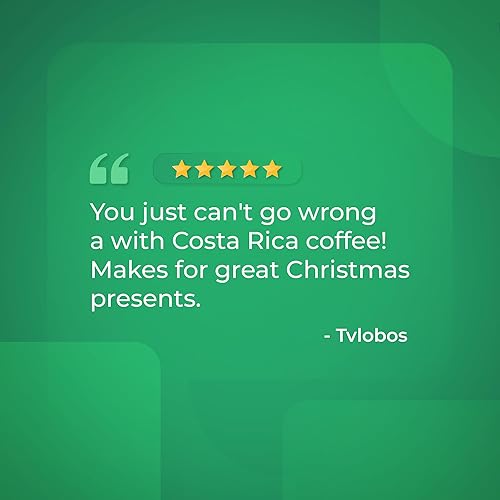 Miniatura 8 de Café de Costa Rica I Café especial de origen único I tostado medio molido I 1 bolsa (12 onzas) 11.99 oz I de Liquid Gold I 100% granos arábica