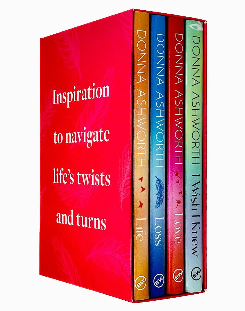 Estuche de Donna Ashworth 4 libros Hardback una edición de lujo para biblioteca