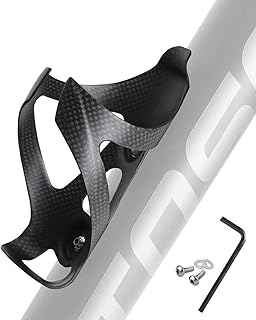 TPard TPard Carbon Fiber Water Bottle Holder for Bicycle Mountain Bike Cup Holder Ultralight Bike Water Bottle Cages for MTB Mountain Road Bike Cycling