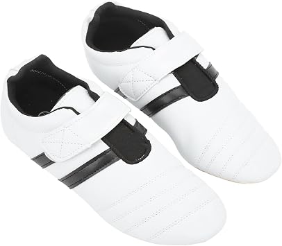 PerGar Taekwondo Shoes, Black Stripe Taekwondo Shoes, Martial Arts Sneakers for Men and Women, Boxing Karate kung fu tai chi Shoes for Beginners or Professionals