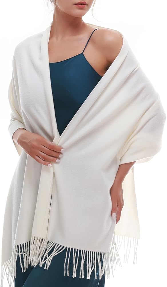 DJSKLDF Damen Schal Winter - Gestreifter Imitat Kaschmir Schal Für Kalte Tage