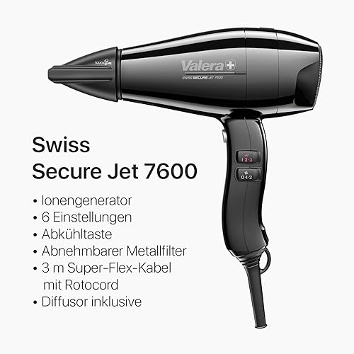 Valera Swiss Secure Jet 7600 Hair Dryer — nuotrauka 4