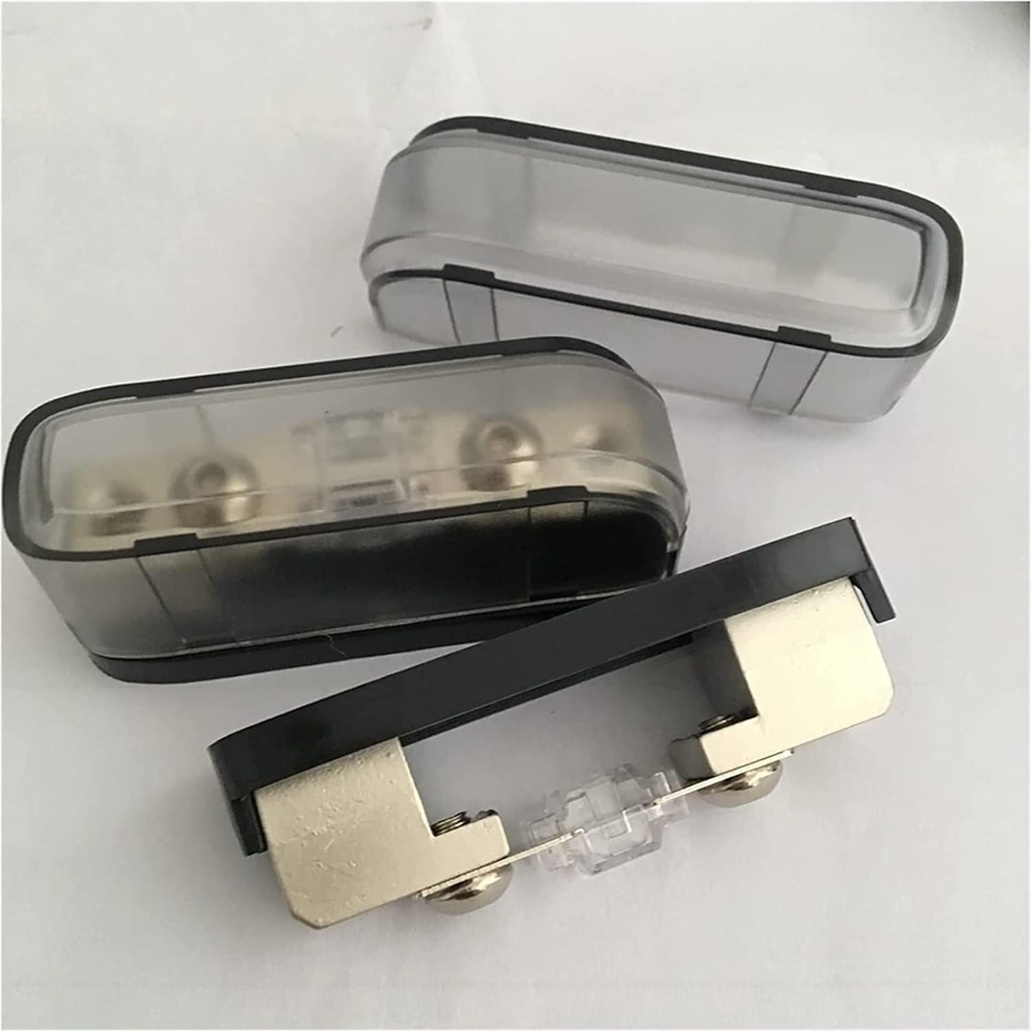 5pcs/lot Car Truck Audio Amplifier Mini ANL Fuse Holder Block with Fuse and Free M3 Wrench (Size : with 5pcs 60A Fuse)