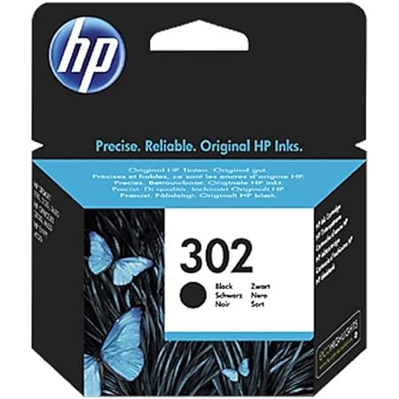 Hp Cartuccia D'Inchiostro Nero F6U66Ae 302 170 Copie Originale