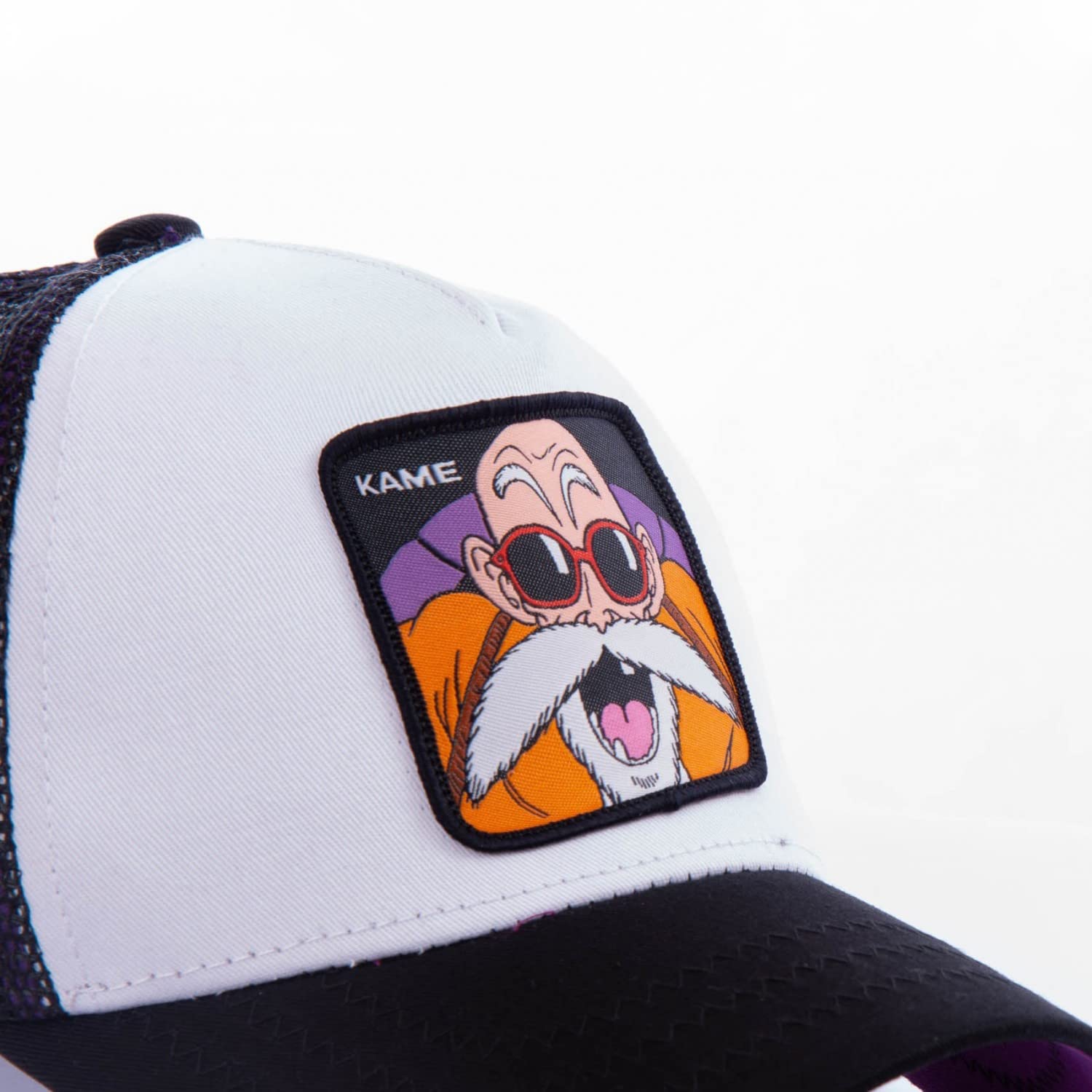 Capslab Trucker Cap Kame biały czarny
