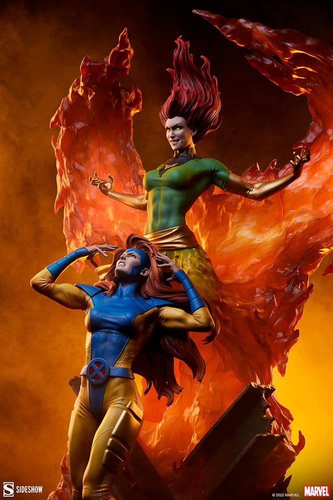 Hot Toys Sideshow Phoenix y Jean Grey Maquette