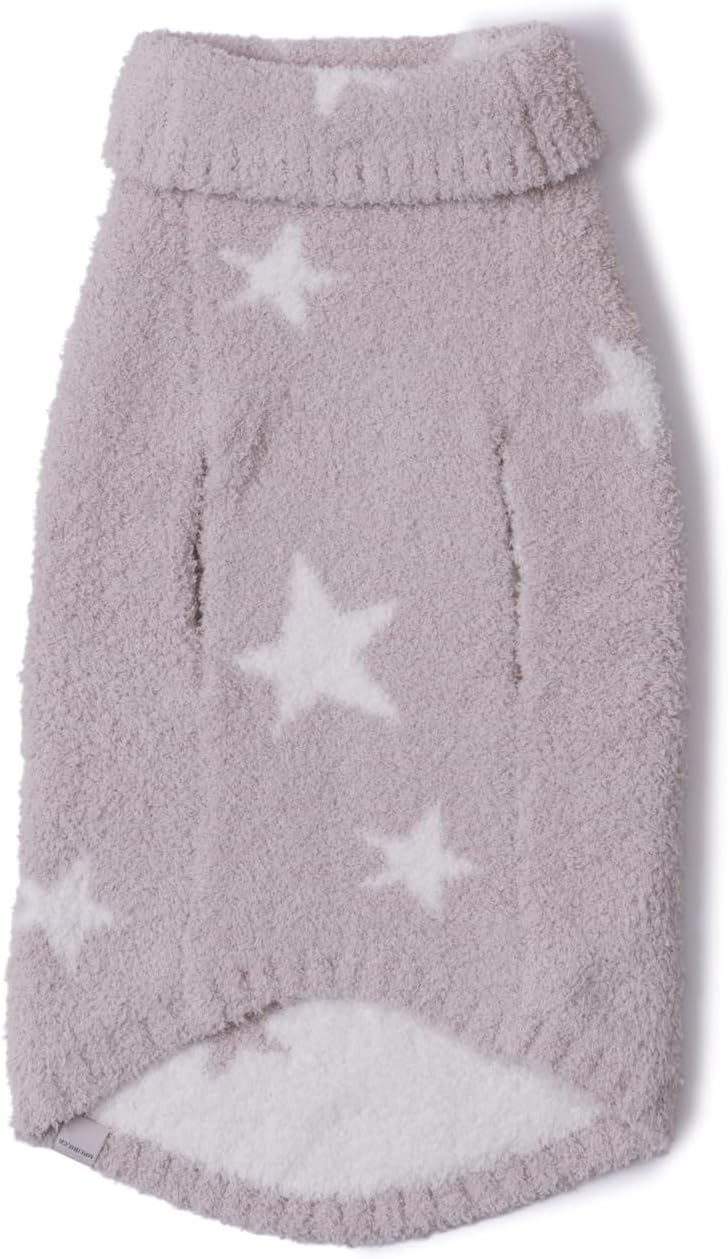 Barefoot Dreams® CozyChic® Starry Night Pet Sweater, Stone-Pearl, X-Large