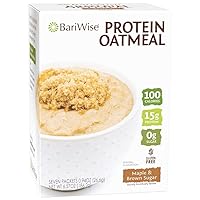 Vista 4 de BariWise Paquete de avena proteica, arce y azúcar morena y manzanas y canela