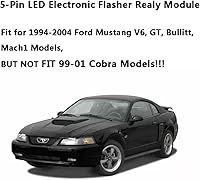 Vista 3 de Relé intermitente LED EP27 de 5 pines apto para Ford Mustang V6, GT, Bullitt, Mach1 1994-2004 Ford Five Hundred 2005-2007 Señal de giro