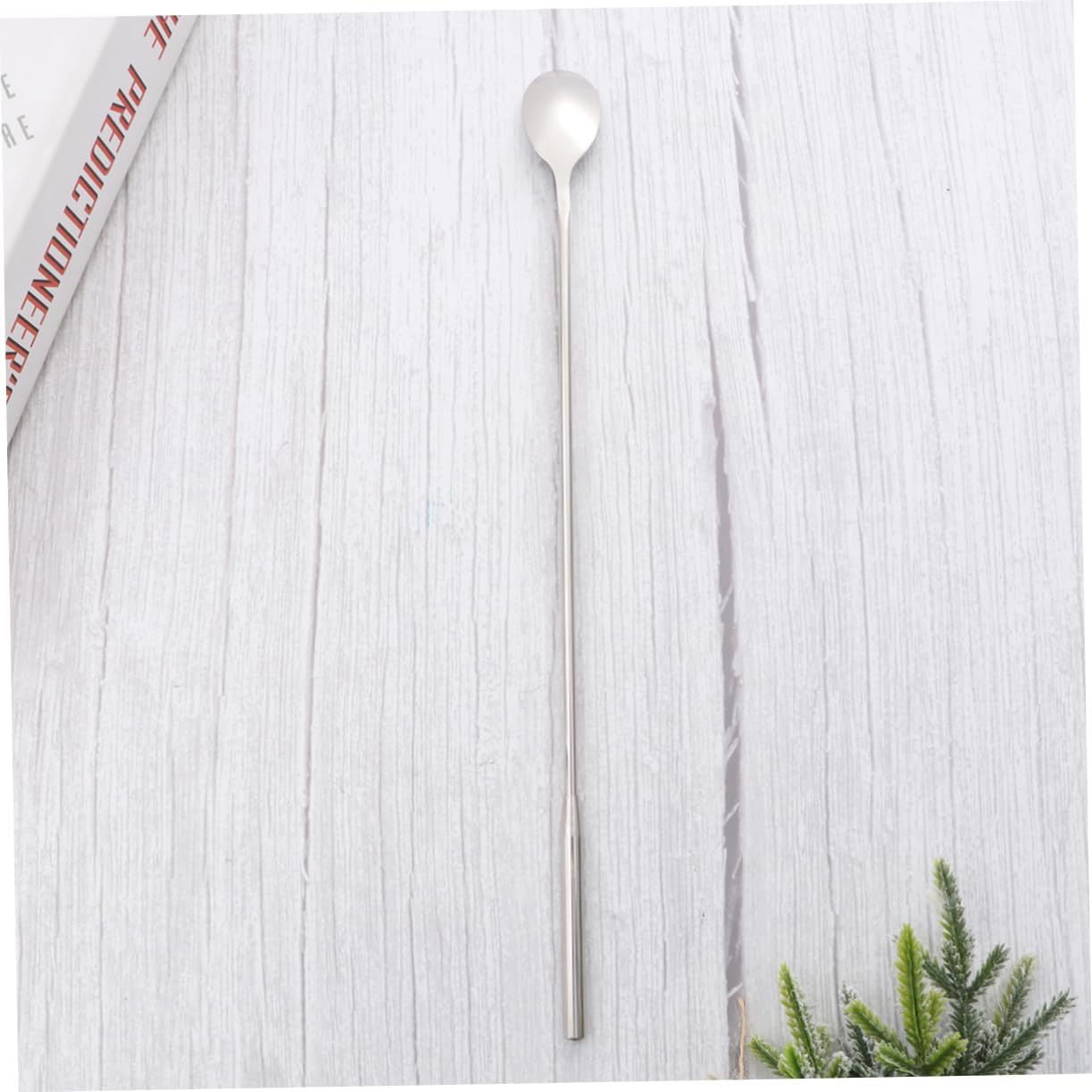 MAGICLULU Long Handle Stainless Steel Mixing Spoon Food-Grade Stirring Spoon for Cocktail Coffee and Dessert for Bars and Home Use