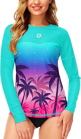 Women's Rash Guard with Long Sleeves