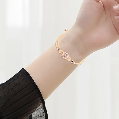 Didiseaon 1 Pair Long Distance Relationship Matching Bracelet For Couples Vibration Sensing Touch Bracelets Adjustable Matching Wristbands For Boyfriend And Girlfriend