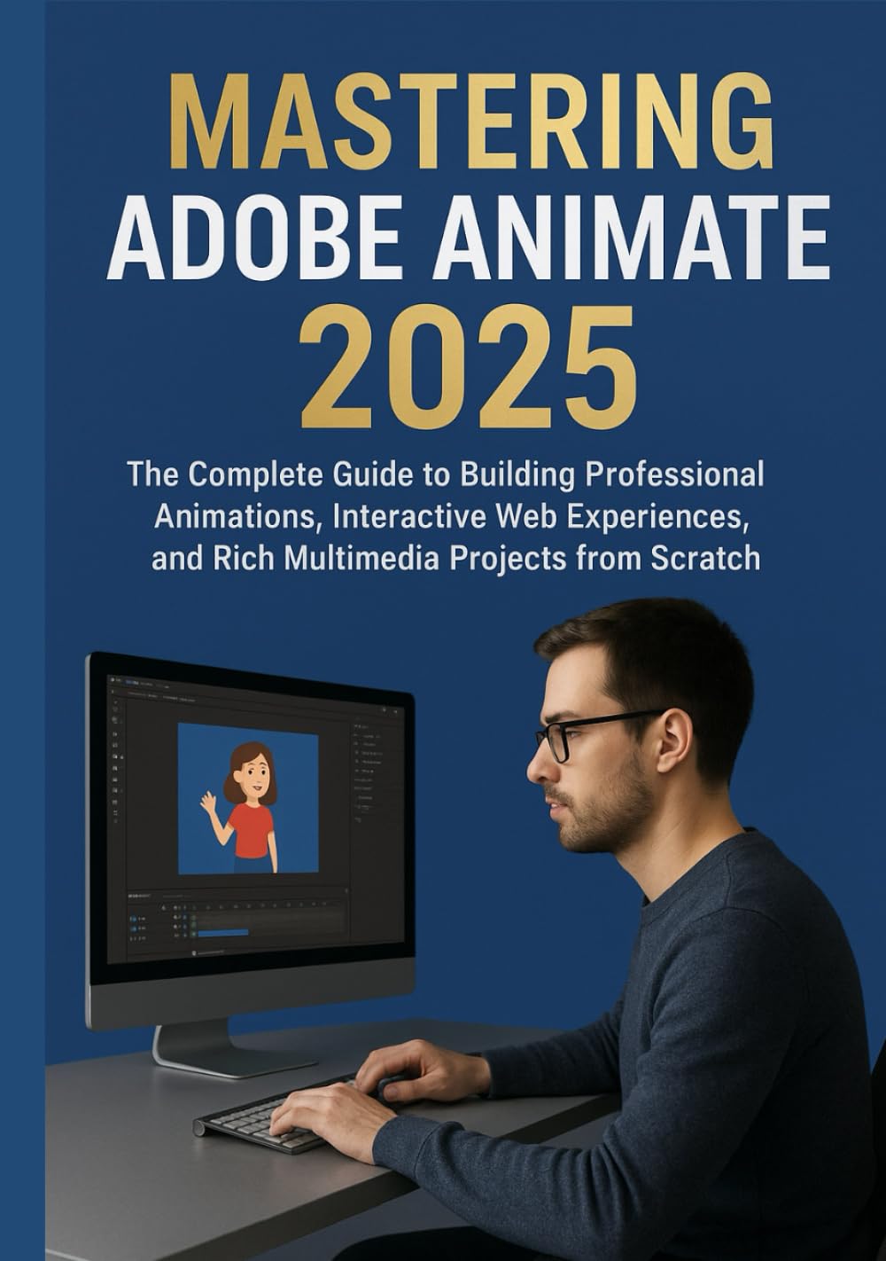 Livre Adobe Animate 2025 pour concevoir des expériences interactives sur le web