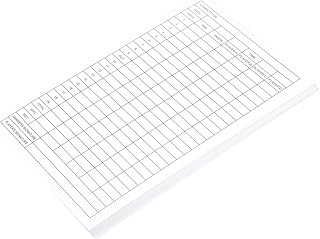 12pcs Golf Gadgets Scorecard Book for Competition Supplies Sports Exam Scoreboard for Use