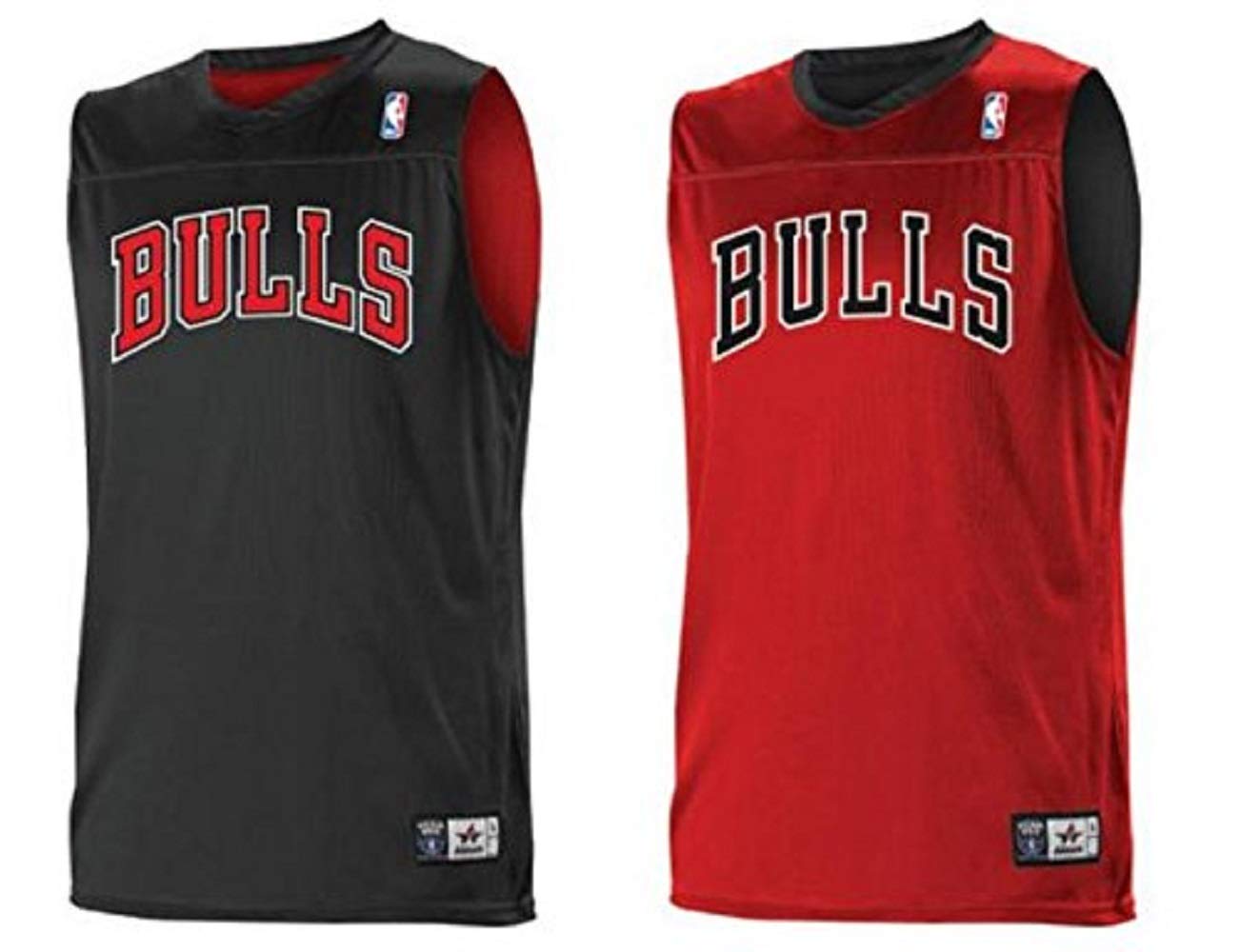 Alleson Athletic A105LA - Logo'd Reversible NBA - L - BK/RD/BU