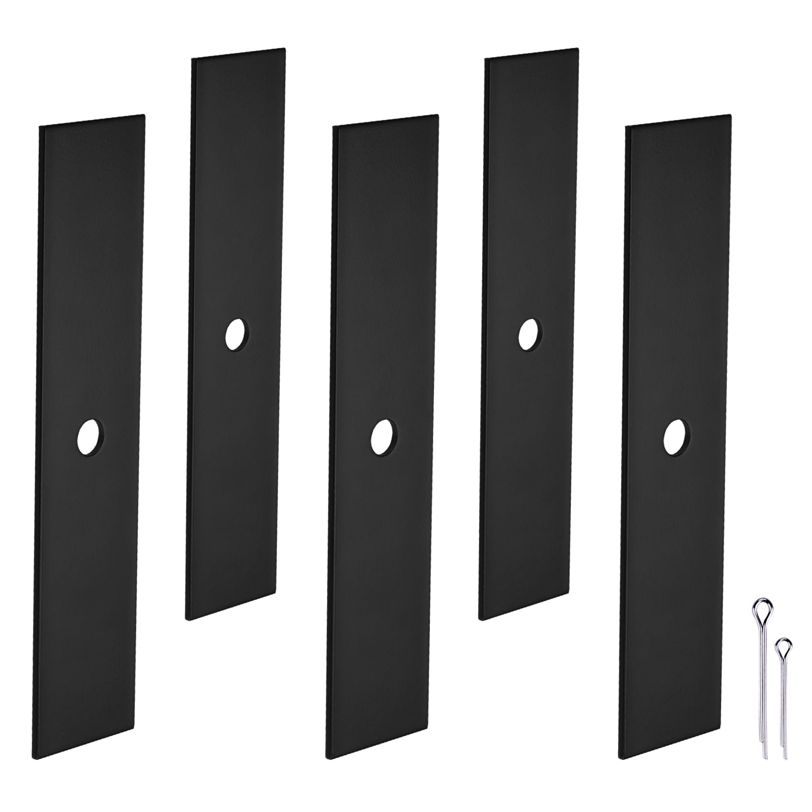 iGreely9" x 2" W 1/2 Inch Hole Edger Blades 5 Pack Edger Blades Compatible with Mclane 2059 Also for Power Trim Edgers,King O Lawn Edgers,Tru-Cut Edgers,O-regon Edgers