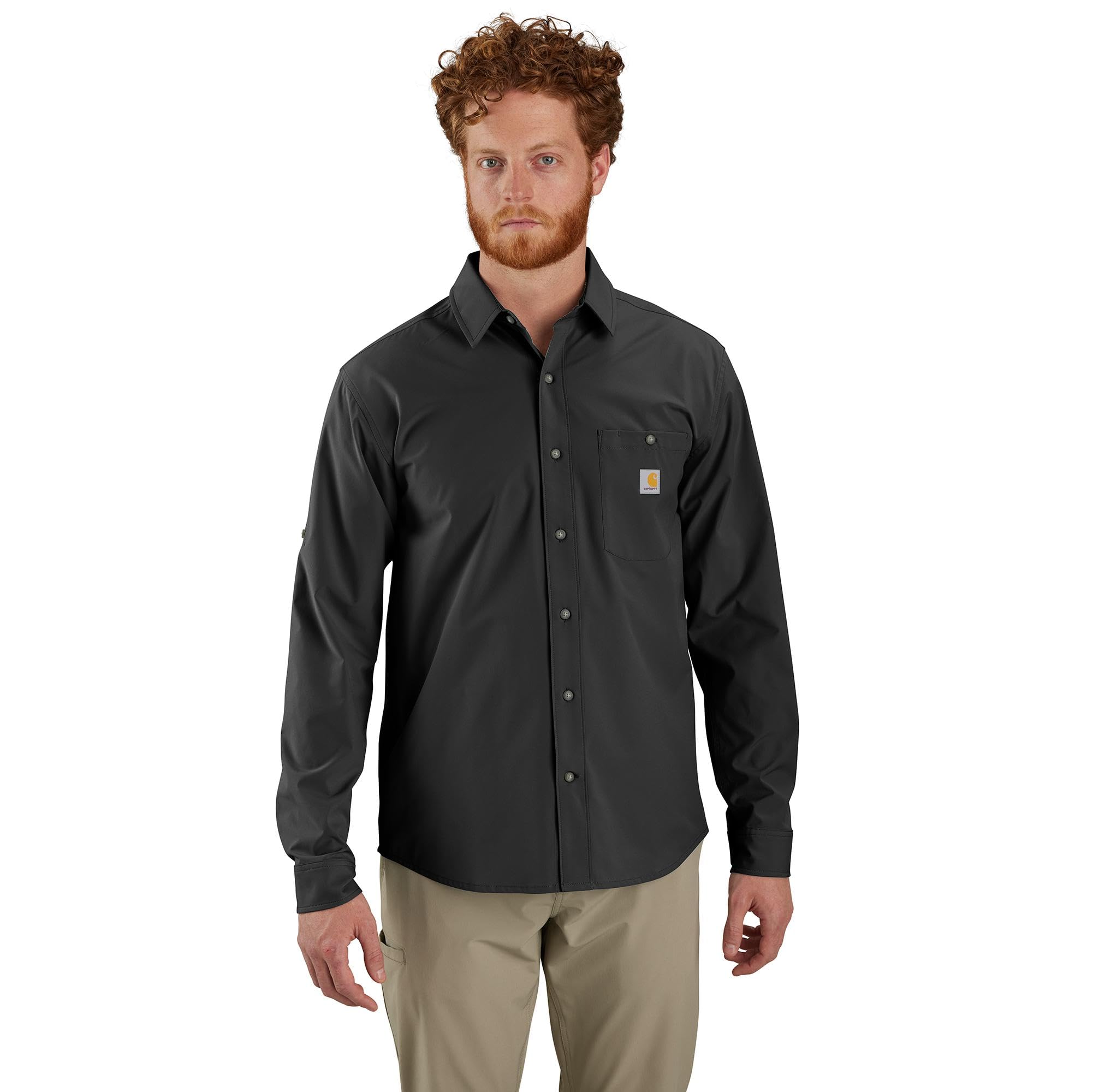 Carhartt Men's Force Sun Defender Relaxed Fit Lightweight Long-Sleeve Shirt