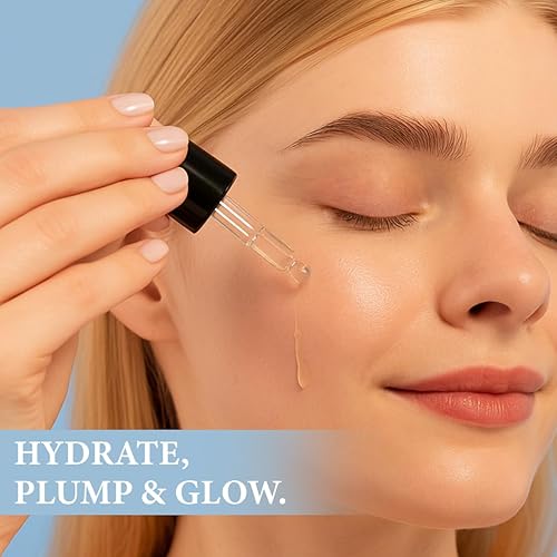 Miniatura 2 de Suero de ácido hialurónico prémium para cara con vitamina C – Removedor de manchas oscuras, hidratación profunda y suero antienvejecimiento, relleno