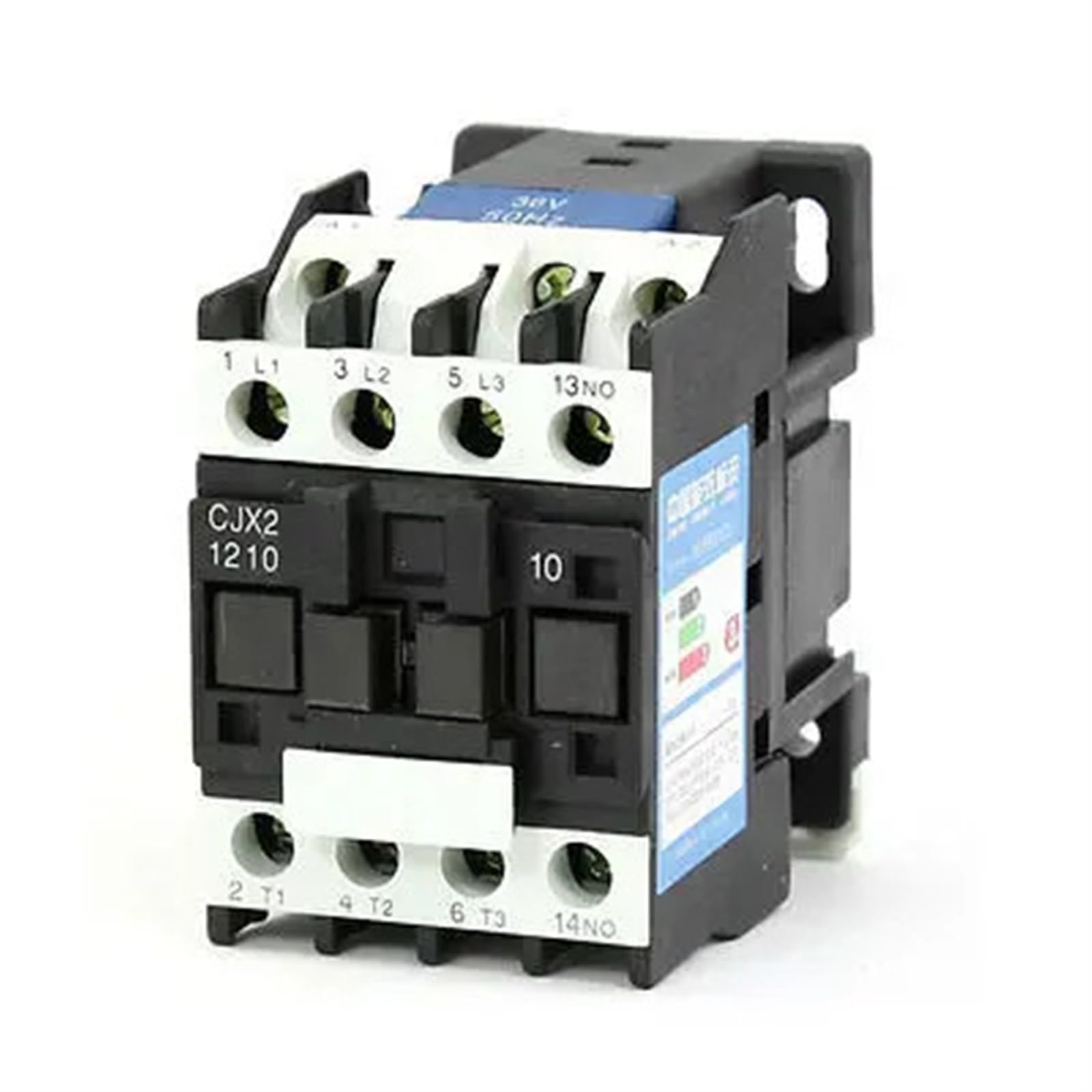 Contactor de CA CJX2-1210 36V 12A para control de motor trifásico de 3 polos 2