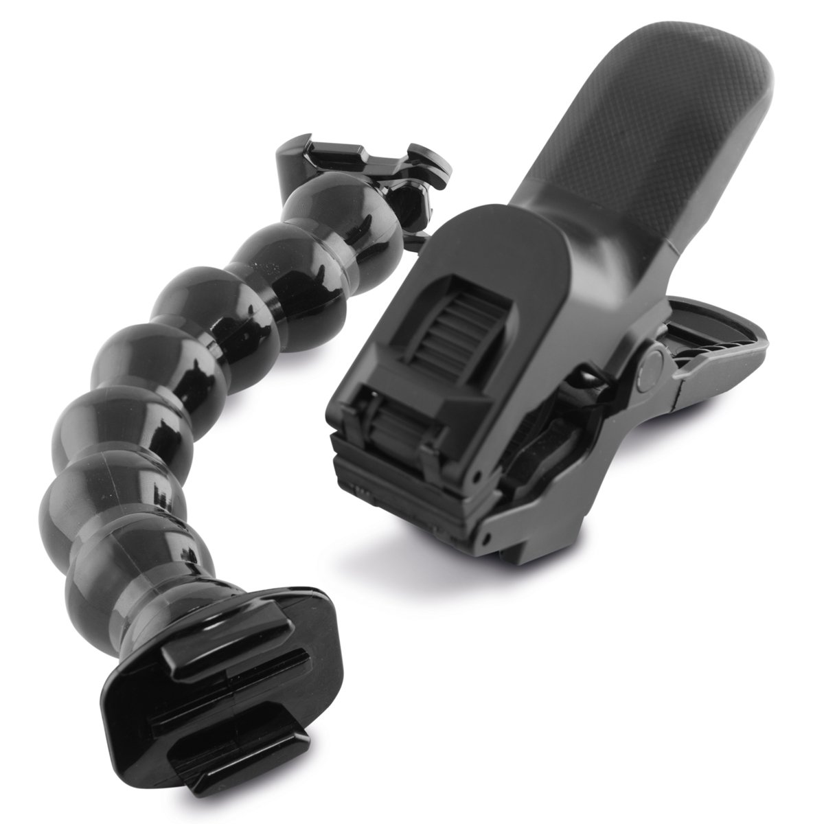 Ksix BXGO15 - Soporte Flexible con Abrazadera para Go Pro y camaras Deportivas