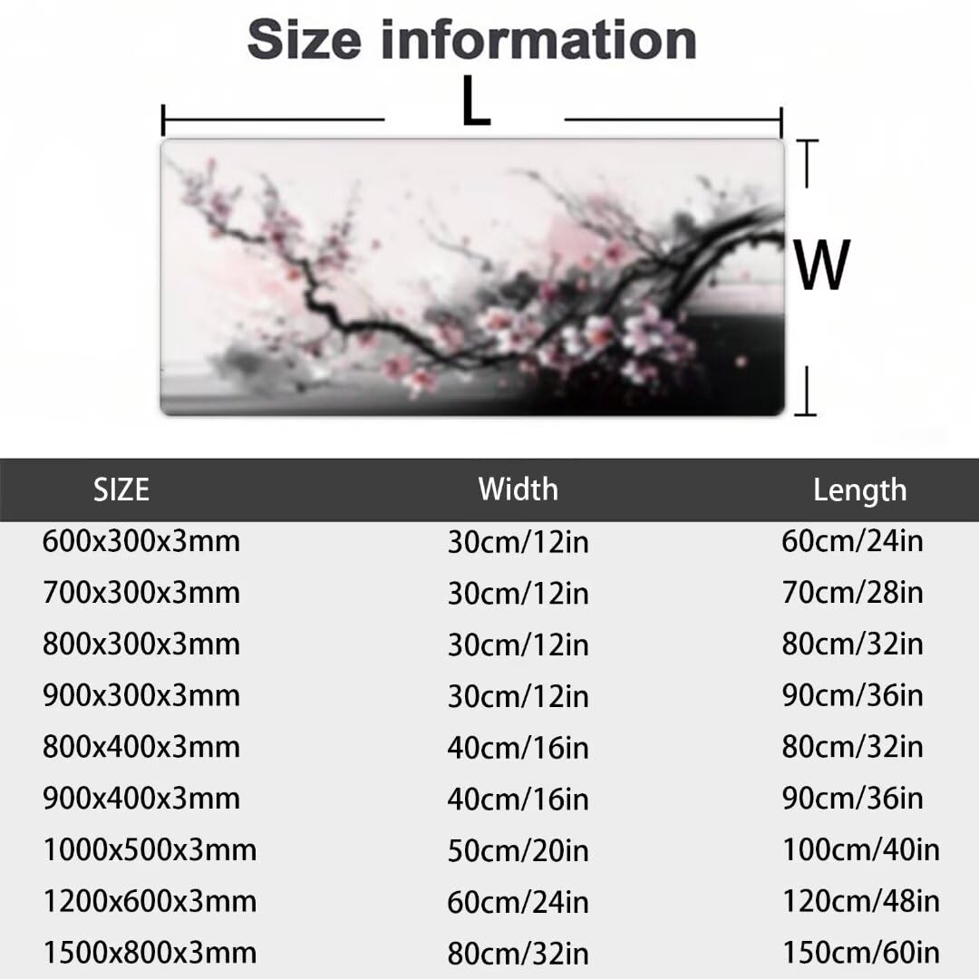 Niebieska podkładka pod mysz XXL, podkładka na biurko, 1200 x 600 cm, szyte krawędzie, gumowa podstawa, podkładka pod mysz, stabilna podkładka pod mysz na gładkich powierzchniach, poprawia