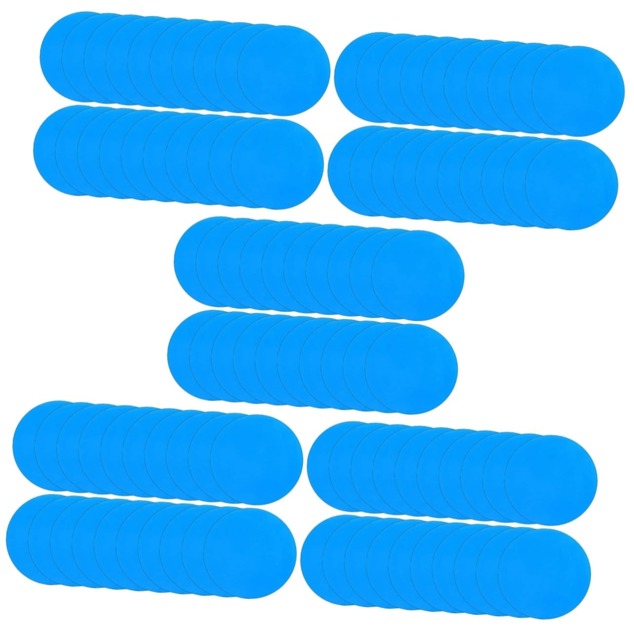 Sosoport Kit De 5 Cintas De Reparación para Piscinas Inflables Parches Adhesivos para Botes Inflables 20 Unidades X 5
