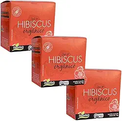 Hibiscus Chá Orgânico de Hibisco Campo Verde 30 sachês