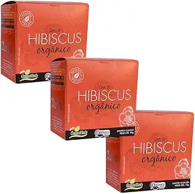 Hibiscus Chá Orgânico de Hibisco Campo Verde 30 sachês