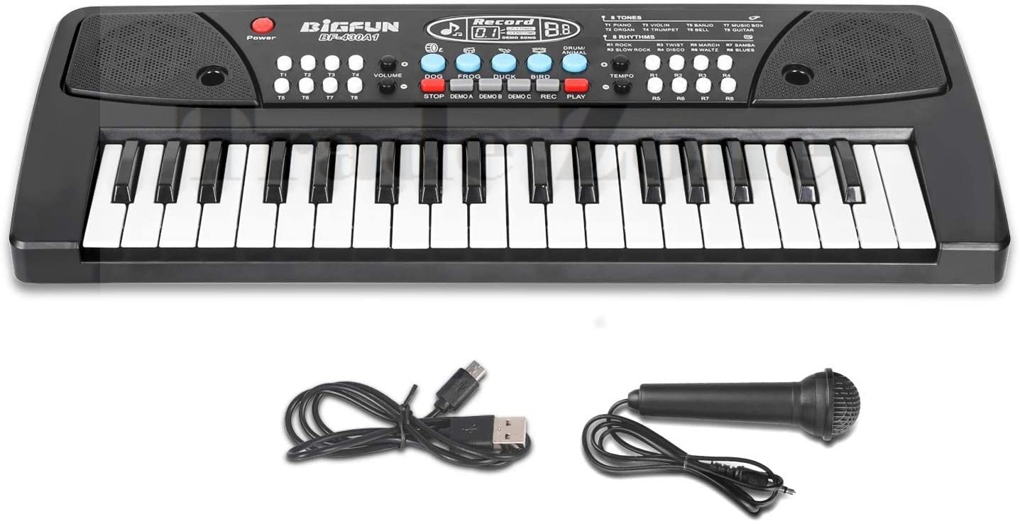 Trade Zone Kids Piano Keyboard , 37 Keys Portable Keyboards Piano for Beginners with Microphone , Music Keyboard Piano for Beginners Musical Instruments Learning Toys for 4 5 6 7 8 Years Old Boys Girls Gifts Age 6-8 (B09S3QY9NN) Amazon Price History, Amazon Price Tracker