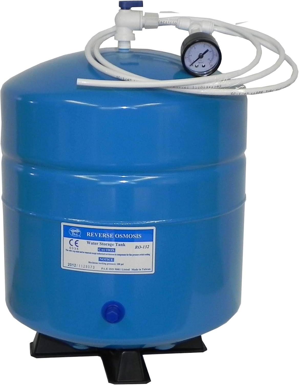 genuine PAE RO-132 water pressure tank with FREE pressure gauge