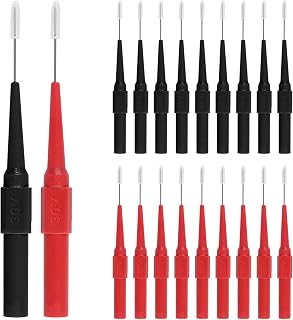 20PCS Piercing Needle Non-Destructive Test Probe for Digital Multimeter Test Leads