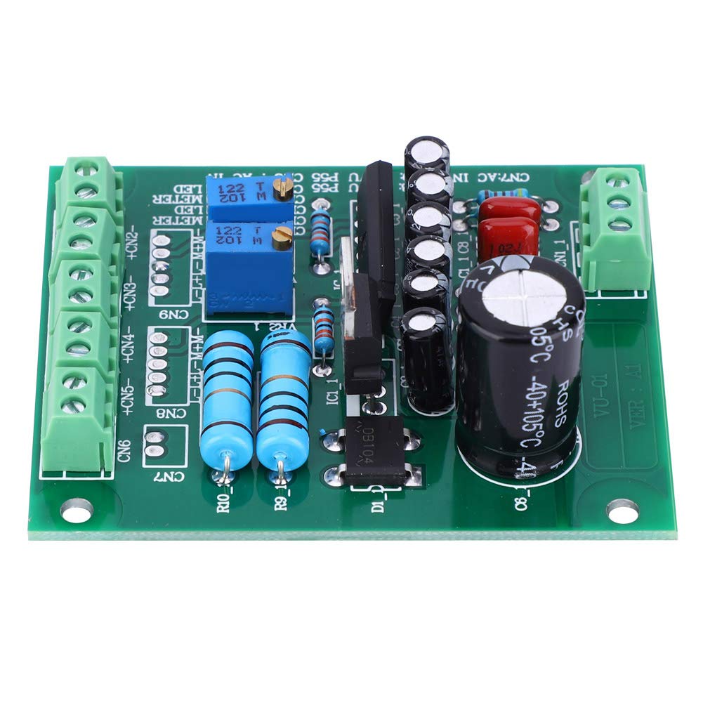 Scheda driver VU Meter, AC 12V Stereo VU Meter Driver Board Amplificatore DB Indicatore di livello audio