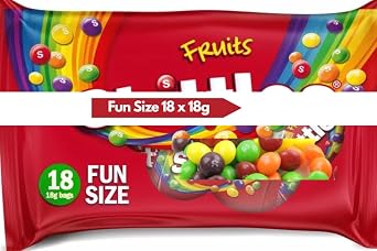 skittlezz Fun مقاس 18x18 جم - عبوة واحدة 324 جم