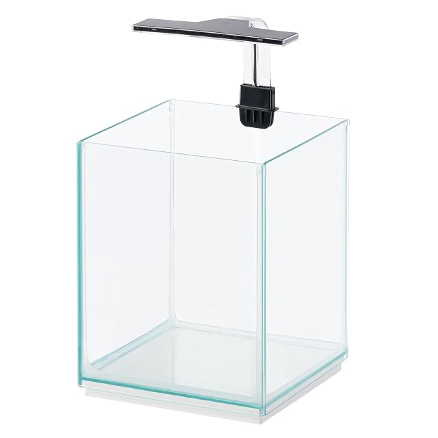 Foto 2 de 3 de Hydor Acuario 9,5 litros con Lámpara LED Regulable de 3 Modos (día, Noche y Mixto), 22 x 22 x h 36 cm