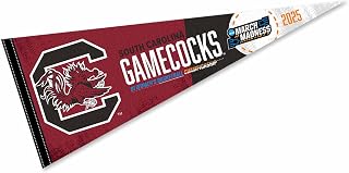 College Flags & Banners Co. South Carolina Gamecocks 2025 Women's March Basketball Madness Pennant Flag