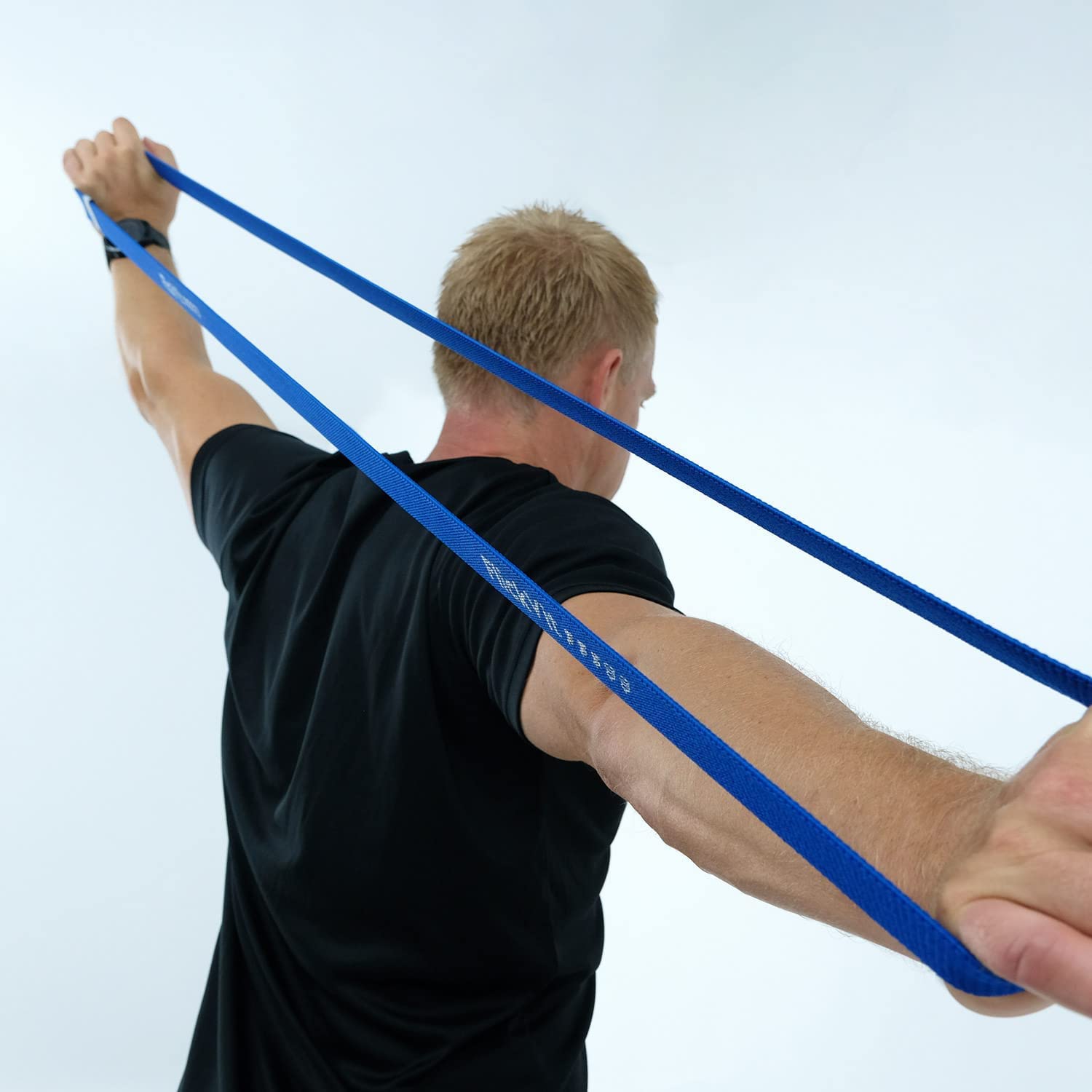 Textile Fitnessbänder Sets (Physio, Beginner, Advanced, Professional) mit Long-Bands & Mini-Bands in 5 Stärken mit Tragebeutel, Klimmzugband, Widerstandsbänder, Gummiband Sport, Theraband Set