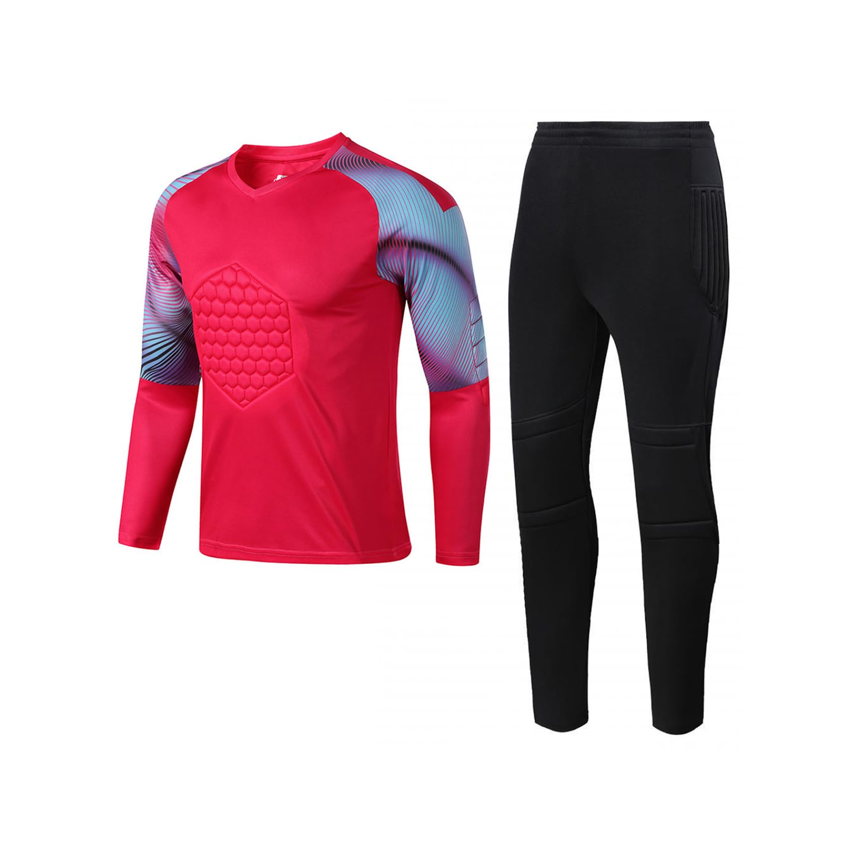 Maillot de Gardien de Foot Enfant Ensemble Gardien de But Football