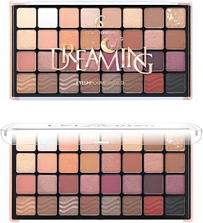 My Colors Strokes Dreaming Eyeshadow Palette, 32 Gorgeous Shades, Highly Pigmented and Blendable, Matte and Shimmer Finis... Price In India