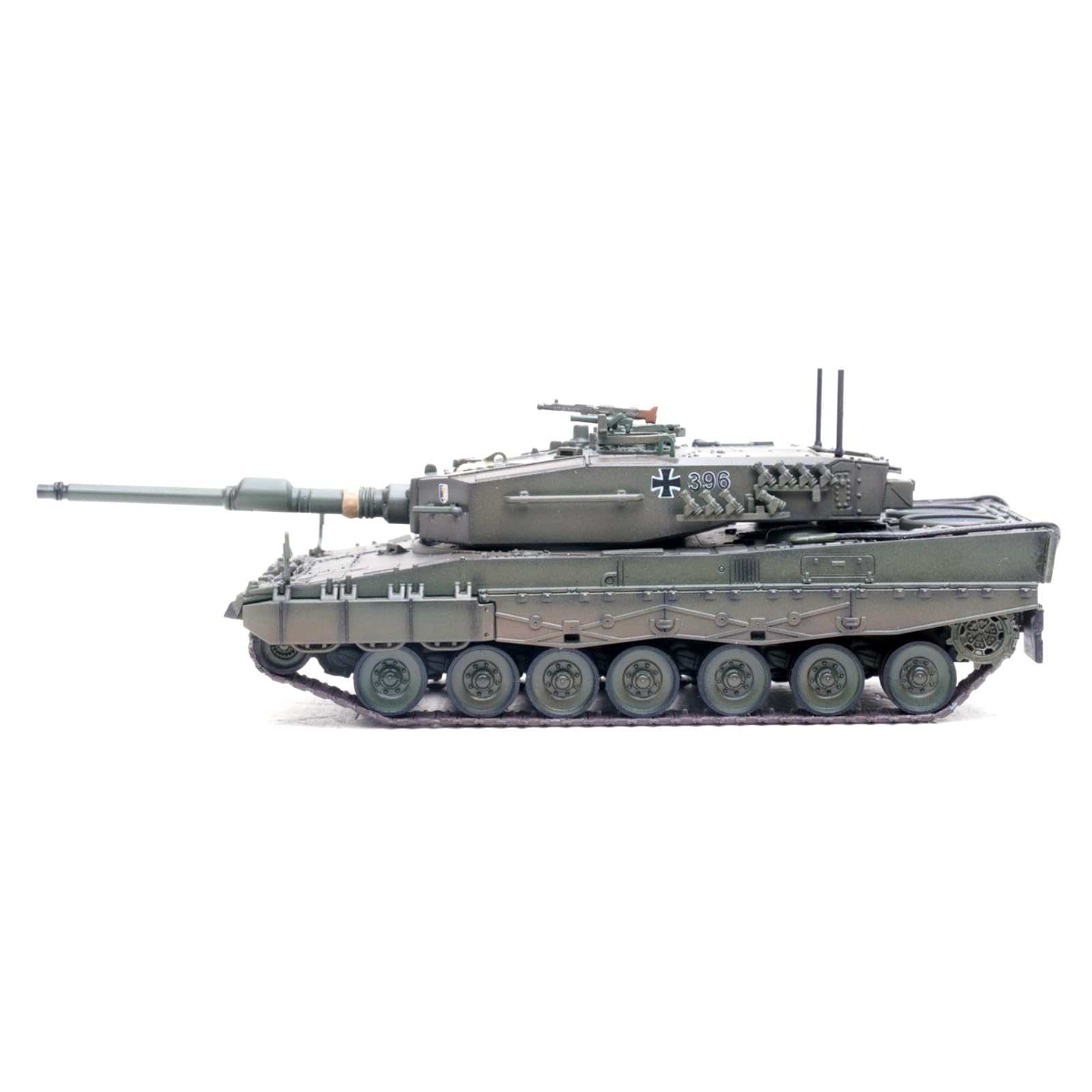 CHICHIYANG Alloy 1:72 Bundeswehr Leopard 2A4 Panzermodell Fertiges gepanzertes schweres Fahrzeugmodell für Sammler & Enthusiasten