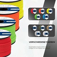 Abma Cord Gummischnur 2mm x 10m Gummikordel Gummiband Elastische Gummiseil – Ansicht 4