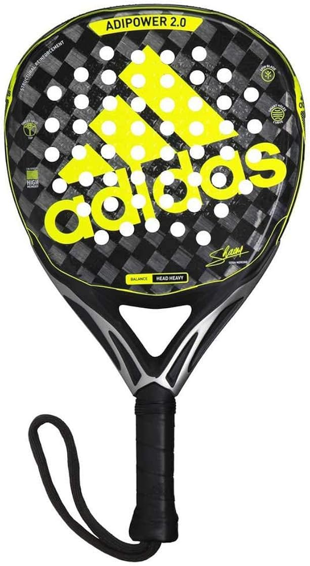Racchetta da padel adidas padel adipower 2.0 unisex adulto lime taglia unica RK1AB5U29