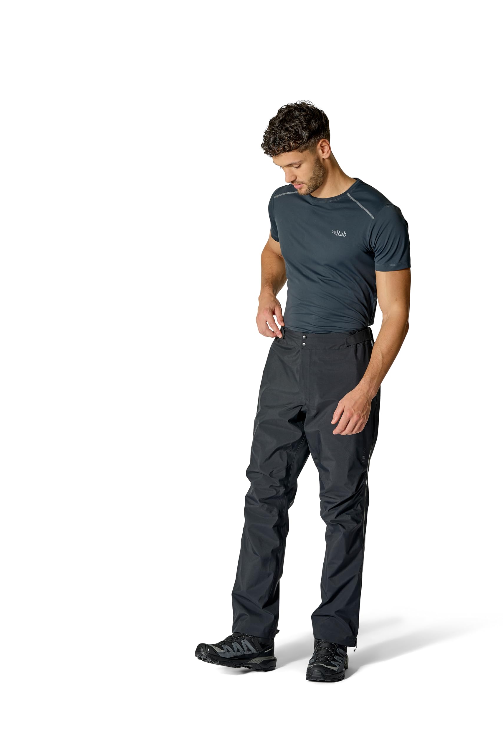 Rab Kangri GTX - Pantalones para hombre, impermeables, transpirables, Gore-Tex para senderismo y montañismo