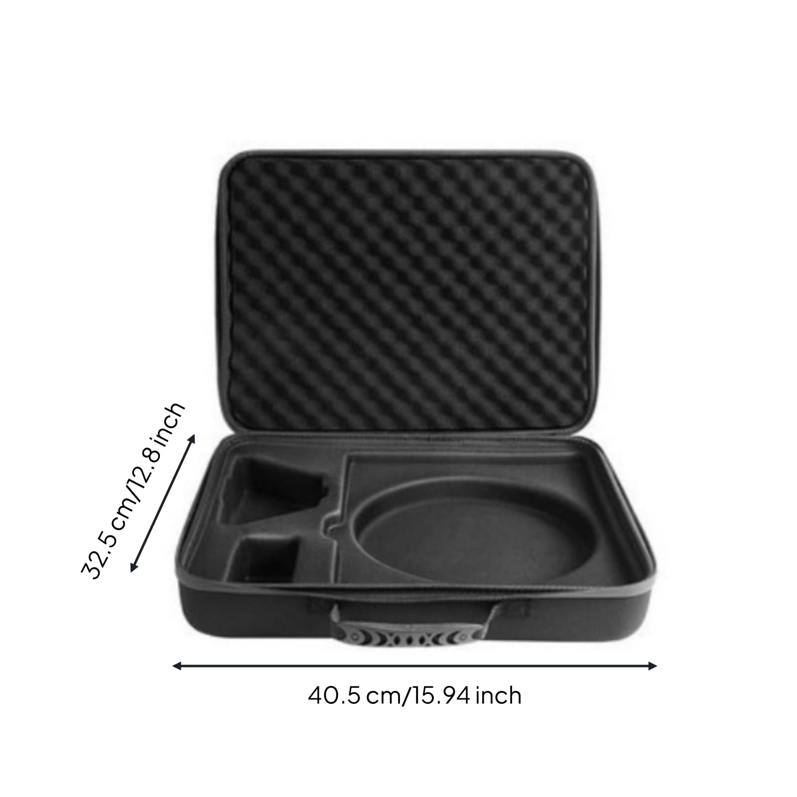Custodia Rigida Gps Case Valigetta Protettiva Scatola Porta Dispositivo Borsa da Trasporto Astuccio Antigraffio con Rivestimento a Nido d'Ape E Doppia